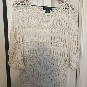 Crochet Drape Sweater